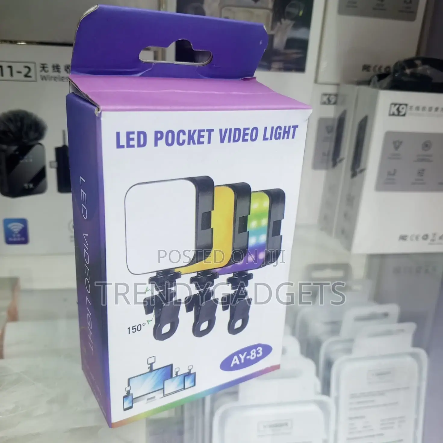 Ay-83 Led Video Light Portable RGB Fill Light Cold Shoe