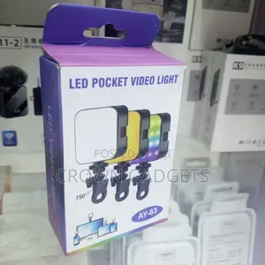 Ay-83 Led Video Light Portable RGB Fill Light Cold Shoe