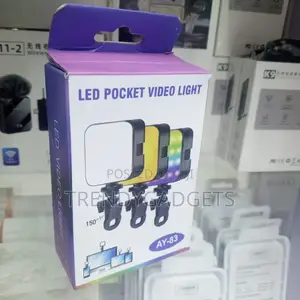 Ay-83 Led Video Light Portable RGB Fill Light Cold Shoe