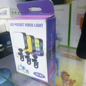 Ay-83 Mini RGB Video Light Usb-C Rechargeable Vlog Light