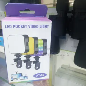 Ay-83 Mini RGB Video Light Usb-C Rechargeable Vlog Light