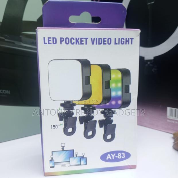 Ay-83 Rgb Camera Light Portable Mini Vlogging Light - thumbnail 2