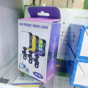 Ay-83 Mini Rgb Led Video Light, Pocket Rgb Light Rechargeable