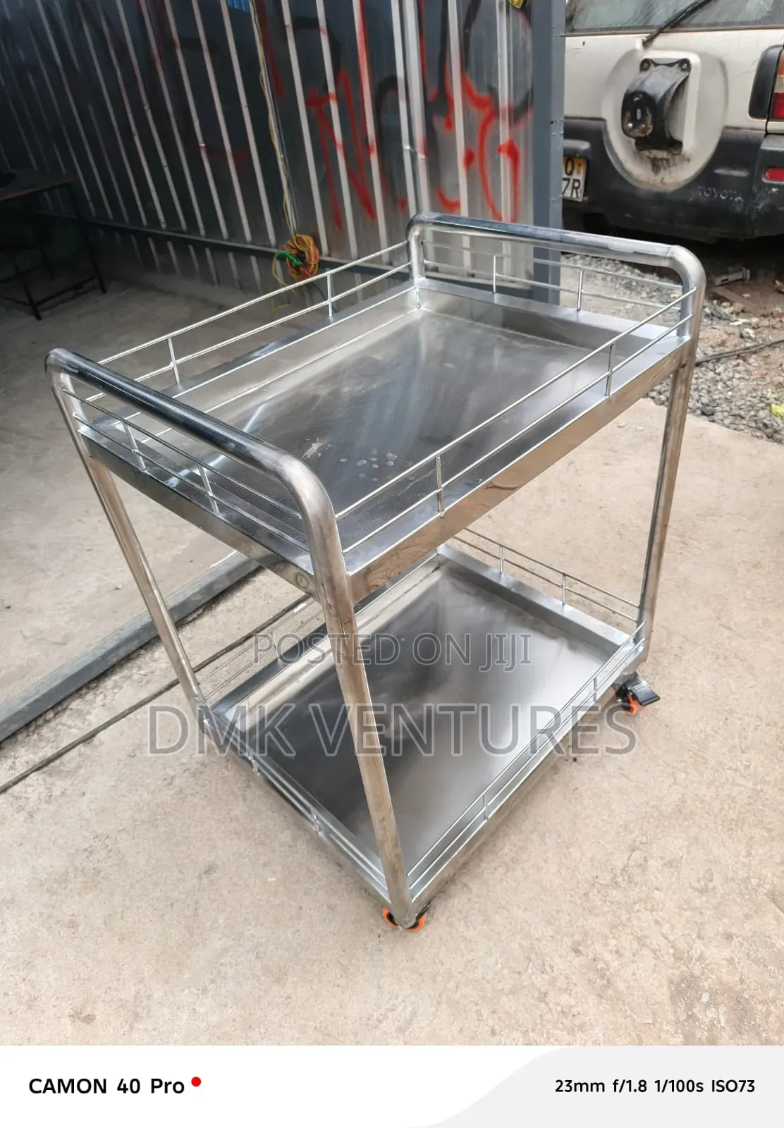 Impressive Stainless Hospital Trolley
