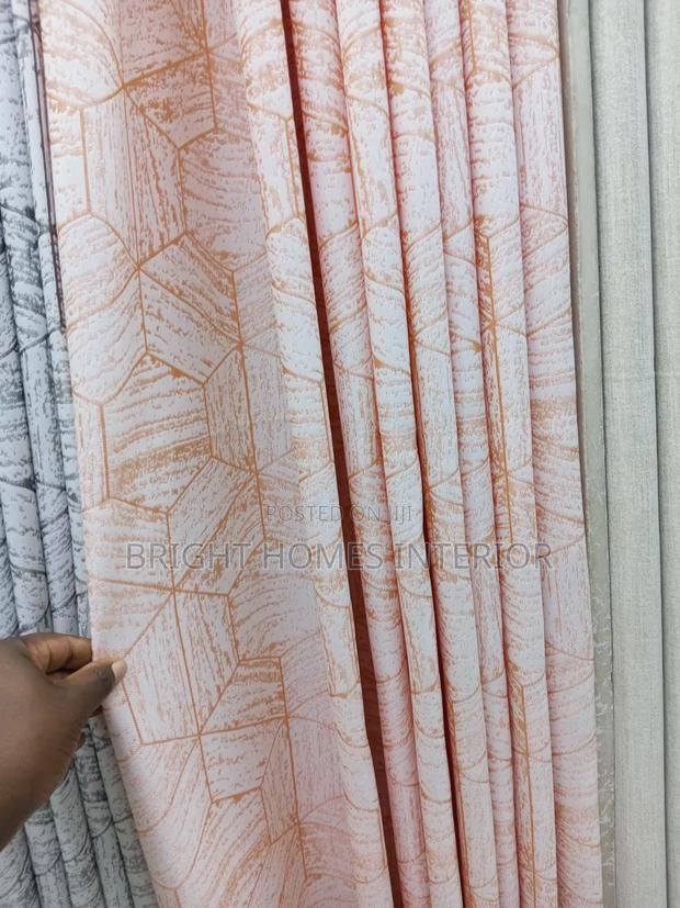 Maroon Designer Curtain Available