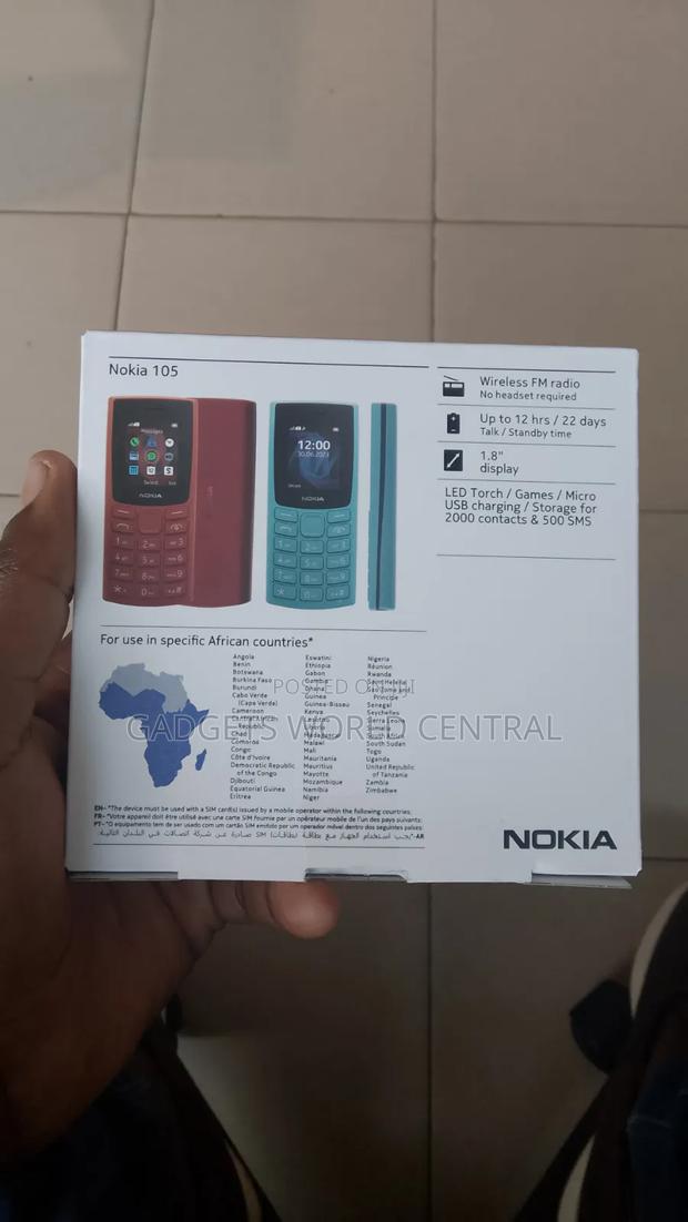 New Nokia 105 Black - thumbnail 2