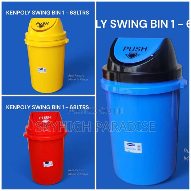 Kenpoly Swing Bin 1 – 68 Litres