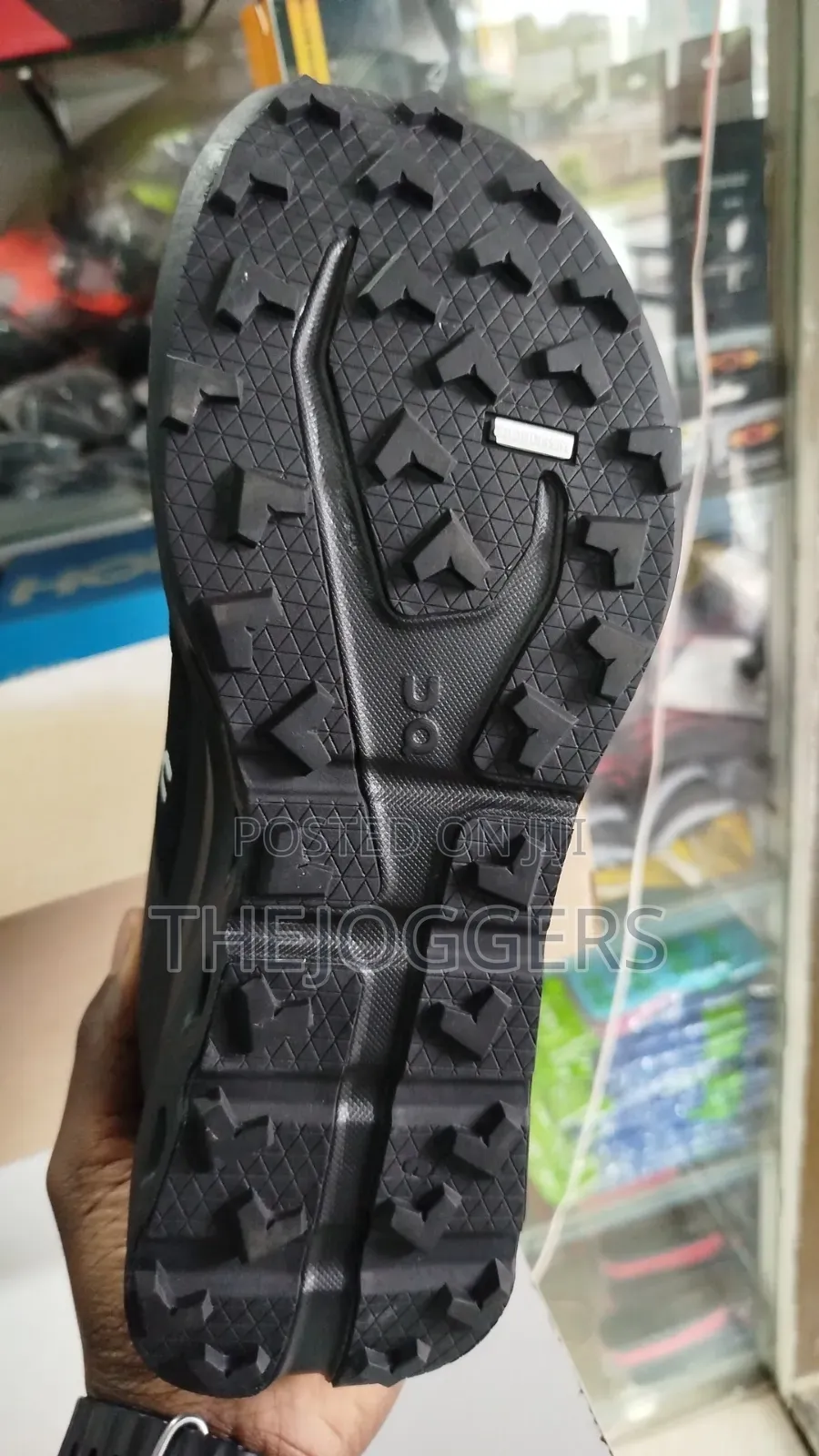 On Cloud Pulse Next Trail Shoe Eu 45/Uk 10.5 Black