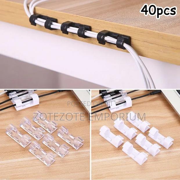 Adhesive Cable Clips - thumbnail 2