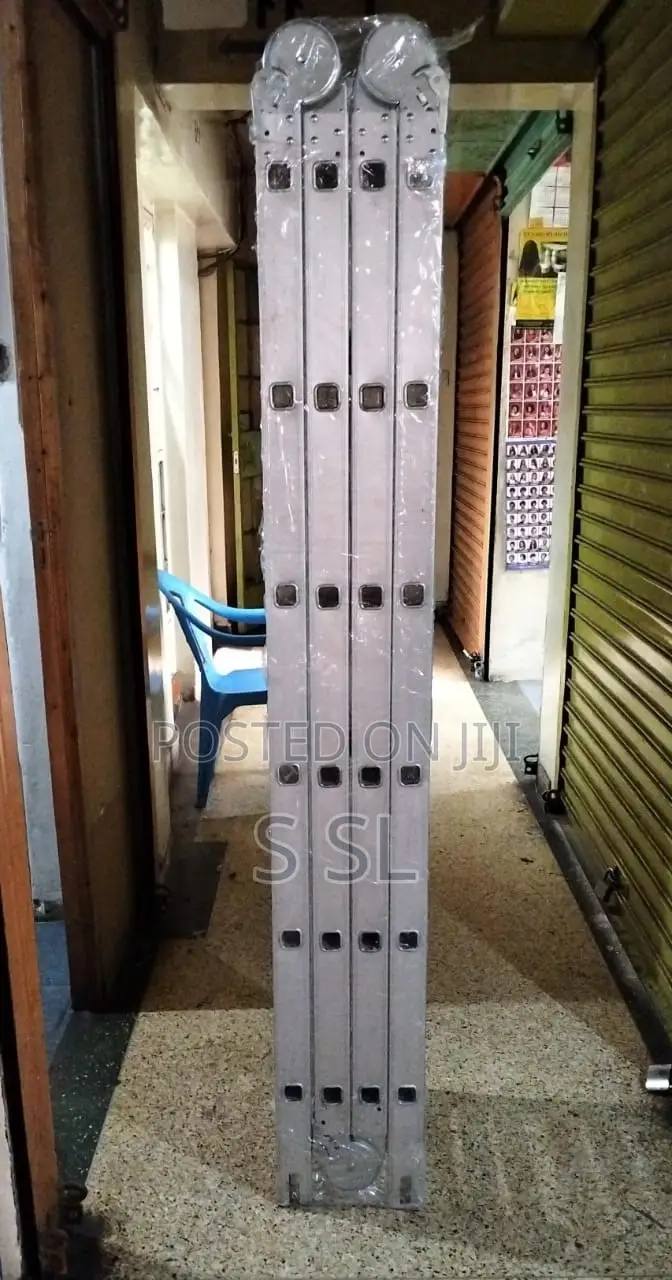 24ft/4by6/7.4meters Aluminium Multipurpose Folding Ladders