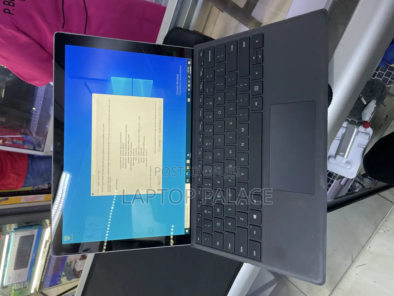 Laptop Microsoft Surface Pro 8GB Intel Core i7 SSD 256GB
