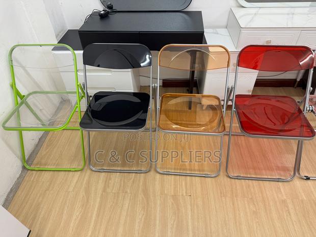 Foldable Colured Plastic Chairs
