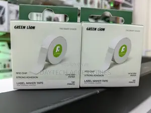 Green Lion Label Maker Tape for Thermal Printers 40x14mm 180 Prints.