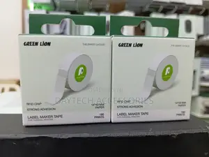 Green Lion Label Maker Tape for Thermal Printers 40x14mm 180 Prints.
