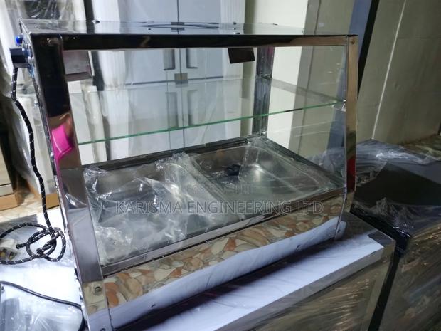 Stainless Steel Food Warmer and Display Unit,