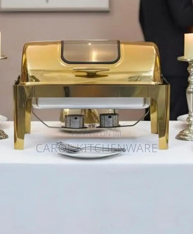 Roll Top Chaffing Dish/ Chaffing Dish