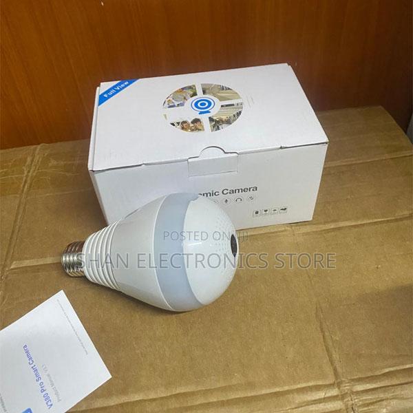 Wireless 360° Bulb Camera – Smart Wifi Hd Security CCTV