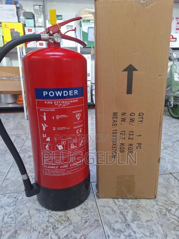 9kg Abc Dry Powder Fire Extinguisher ..; - thumbnail 4