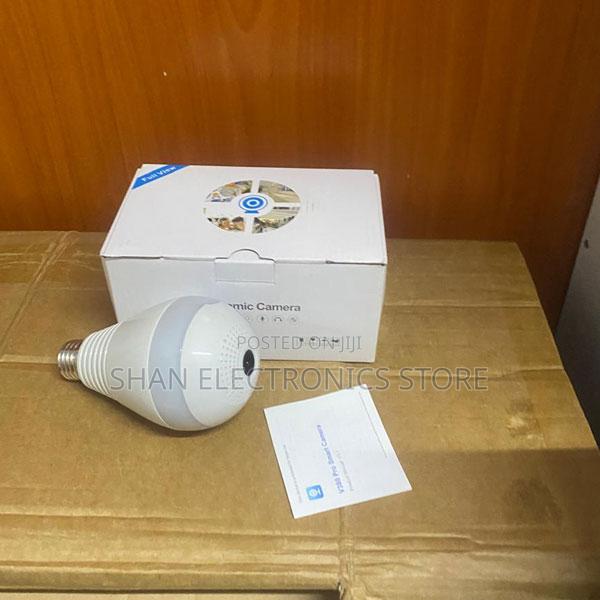 360° Smart Bulb Camera – Wifi Indoor Security With Night Vision - main view