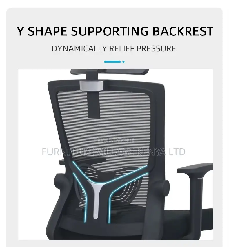 Ergonomic Modern Mesh Study Desk Seat