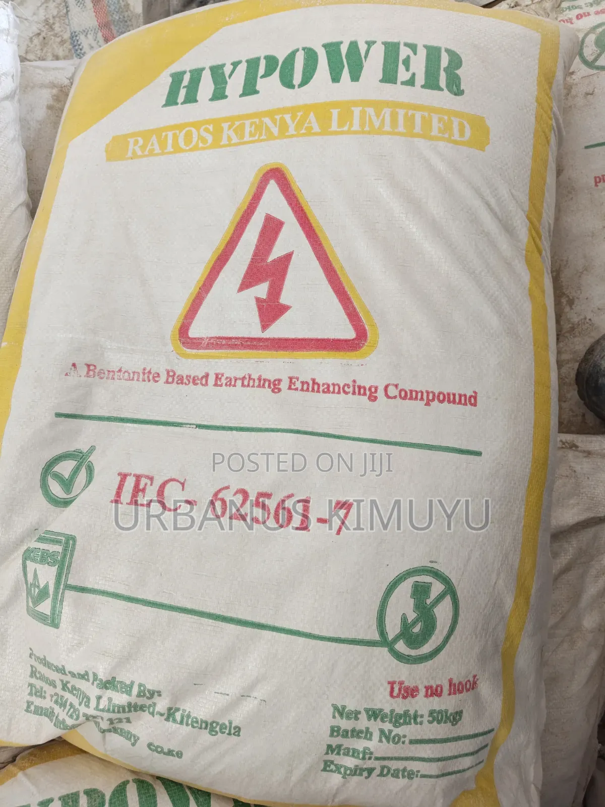 Hypower(A Bentonite Based Earthing Enhancing Compound)