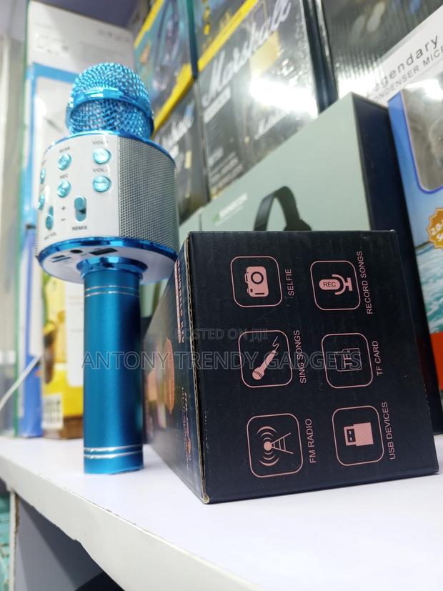 Ws-858l KTV Mic With Bluetooth Speaker Usb Tf Player - thumbnail 3
