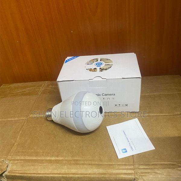 360° Wifi Ip Bulb Camera – Smart Surveillance With Mobile Access
