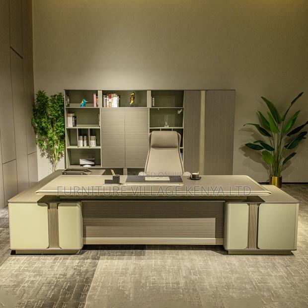 2.4m Executive Director's L-Shape Task Table - thumbnail 2