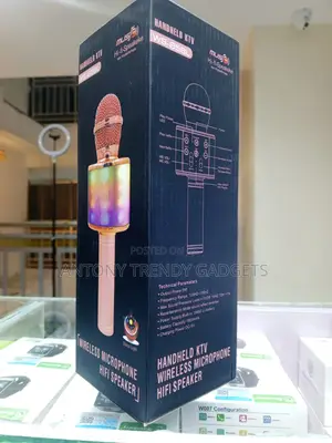 Ws-858l Bluetooth Karaoke Mic Speaker Party Microphone