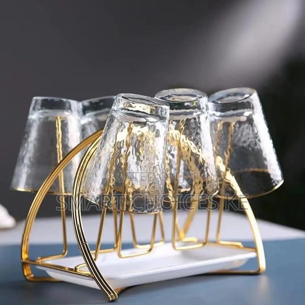 New Glass Water Cup Rack - thumbnail 3