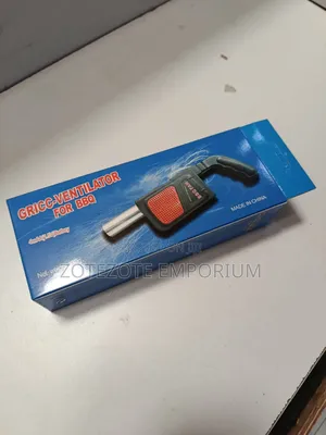 Handheld Electric Bbq Fan Gun Air Fire Blower Camping Picnic