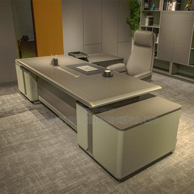 2.4m Executive Director's L-Shape Task Table - thumbnail 5