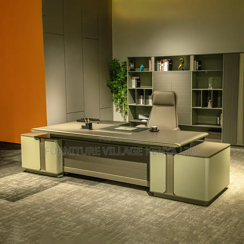 2.4m Executive Director's L-Shape Task Table