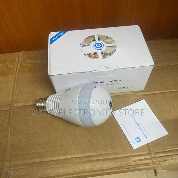 Wireless 360° Security Bulb Camera – Hd Smart CCTV System