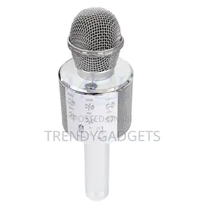 Ws-858l 3-in-1 Karaoke Mic Echo Speaker Party Microphone