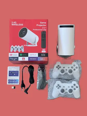 Hy300 Android Smart Projector – Mini Hd Home Cinema+ Gaming Console