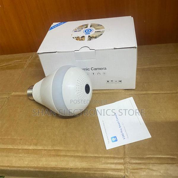 Wifi 360° Bulb Camera – Motion Detection Smart Security Device