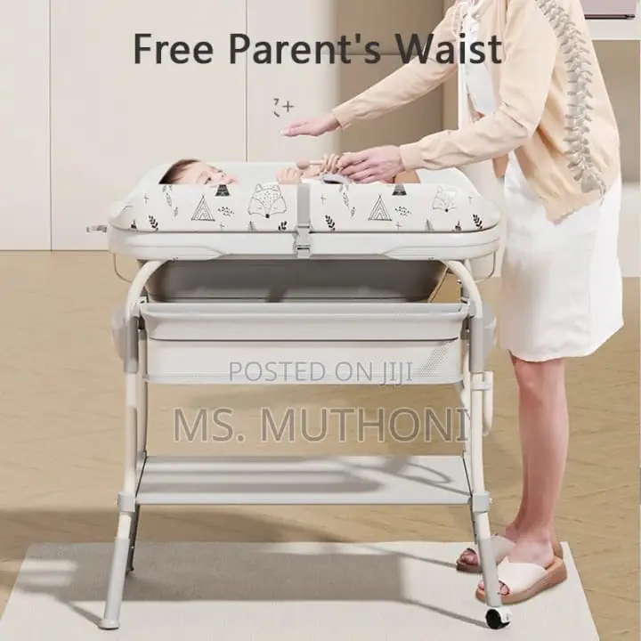 Multifunctional 2-in-1(Baby Bath Station )Bath and Changing Table