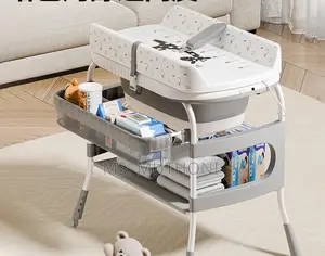 Multifunctional 2-in-1(Baby Bath Station )Bath and Changing Table