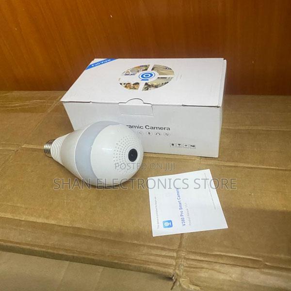 360° Indoor Bulb CCTV Camera – Wireless Hd Monitoring System