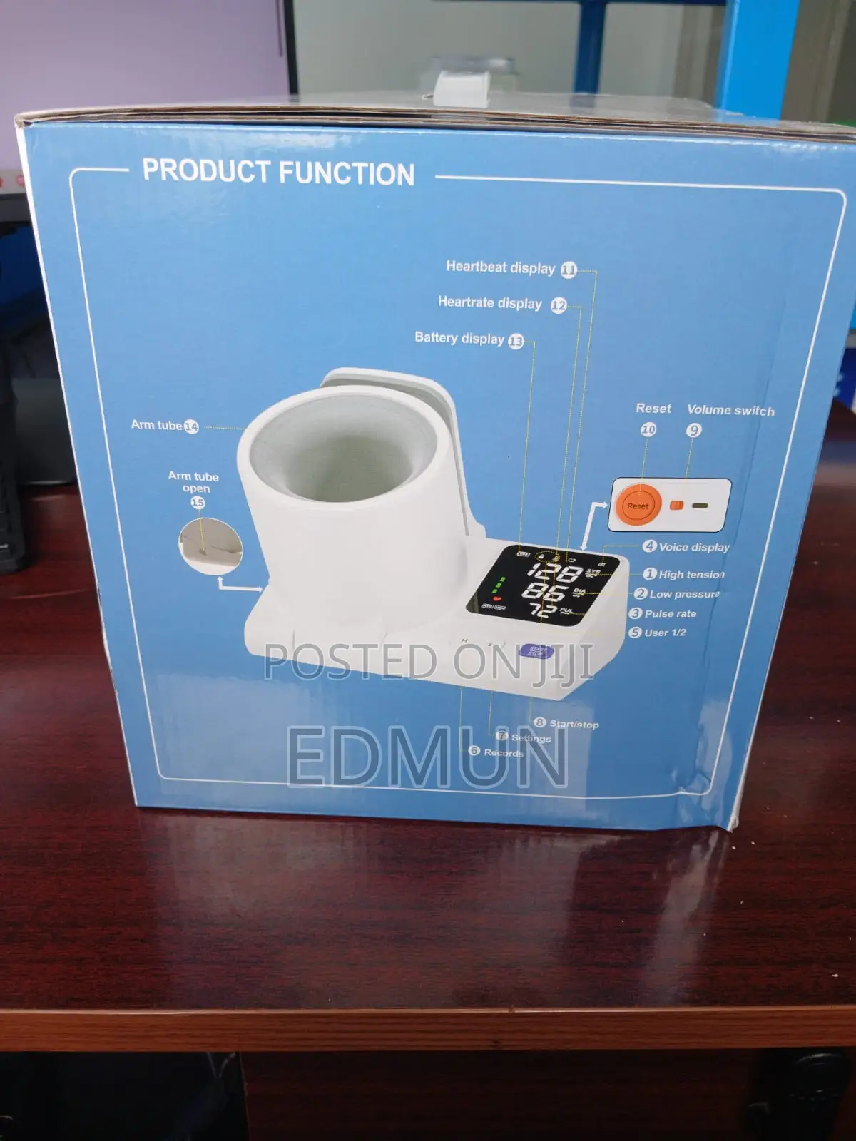 Arm Type Electronic Blood Pressure Monitor