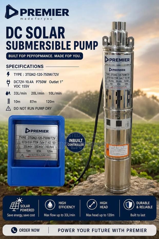 Premier Dc Solar Submersible Pump - main view