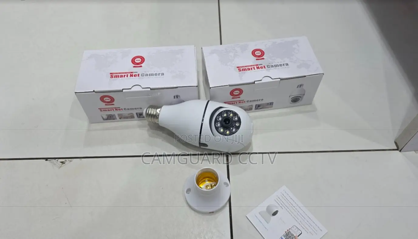 Smart Net Bulb Camera Wifi 360° Hd Security Camera E27 Night Vision