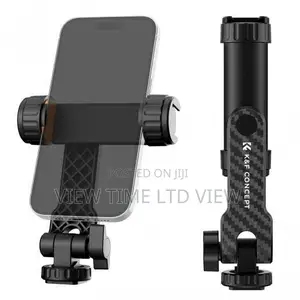 K F Concept Phone Holder Clamp With Dual Cold Shoe Mount