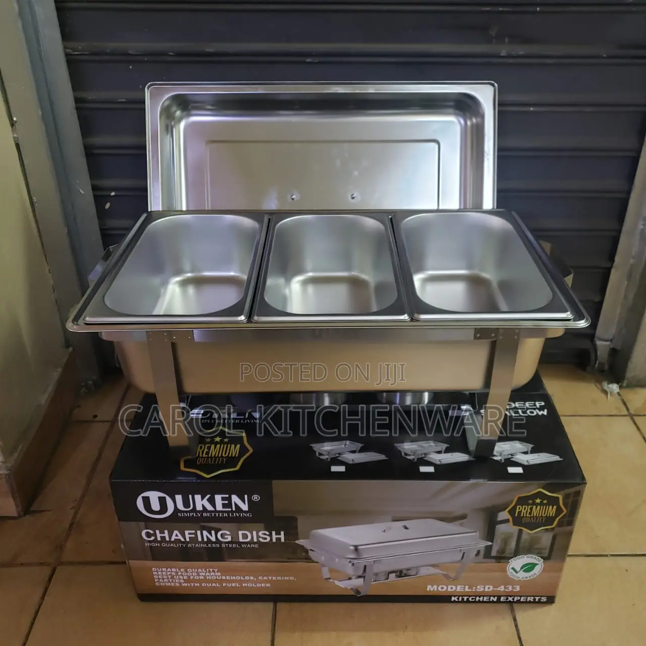 Triple Chaffing Dish