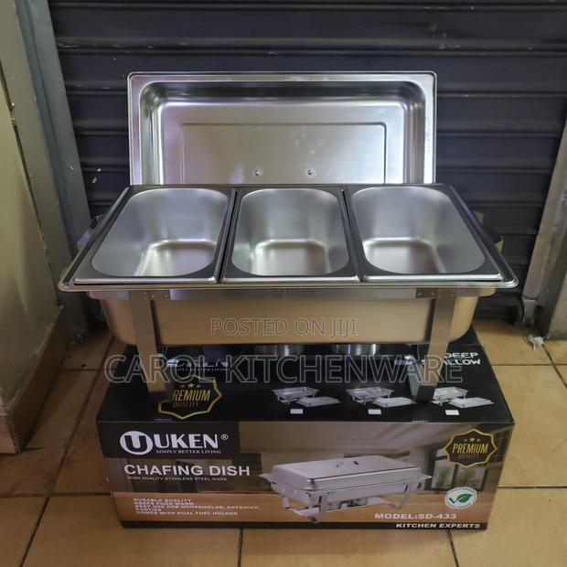 Triple Chaffing Dish - main view