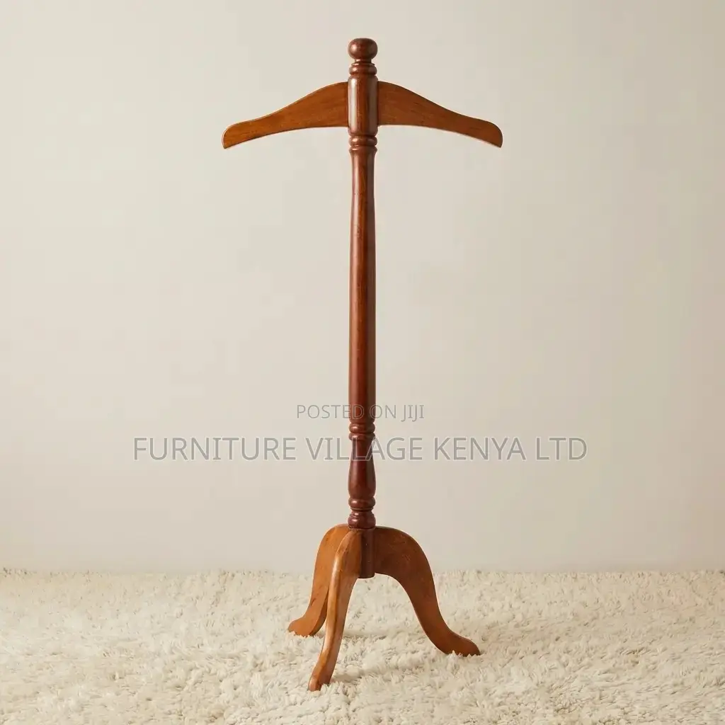 Executive Manager's Mahogany Coat Hanger