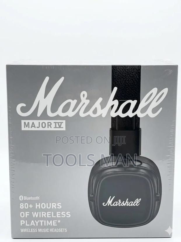 Marshall Major Iv Wireless Bluetooth Headphones - 80+ Hours Battery.