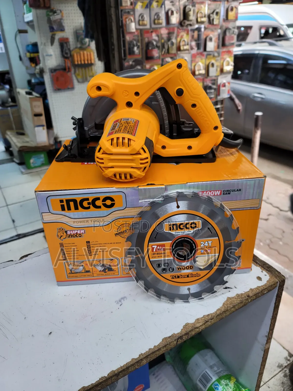 Ingco Circular Saw 7'/Circular Saw Machine Ingco 1400w