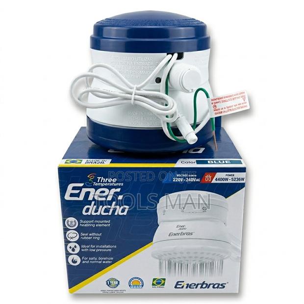 Enerbras Enerducha 3t Instant Shower - Borehole/Salty Water Head